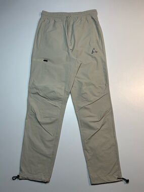 Jordan Essentials Woven Pants Khaki Tan Bungee Cuff Jumpman Streetwear